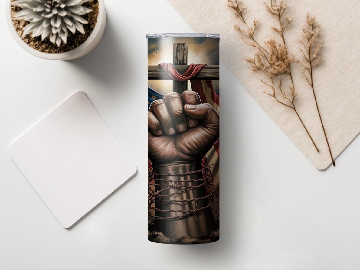Patriotic Christian Cross