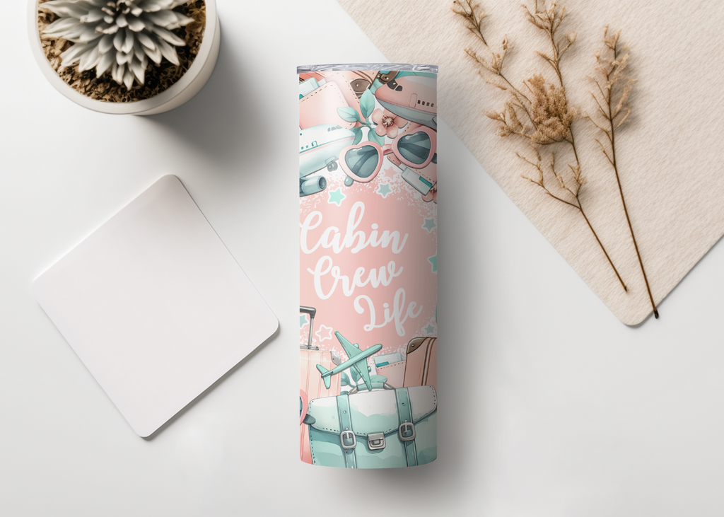 Flight Attendant - Stainless Steel 20oz Tumbler Insulated