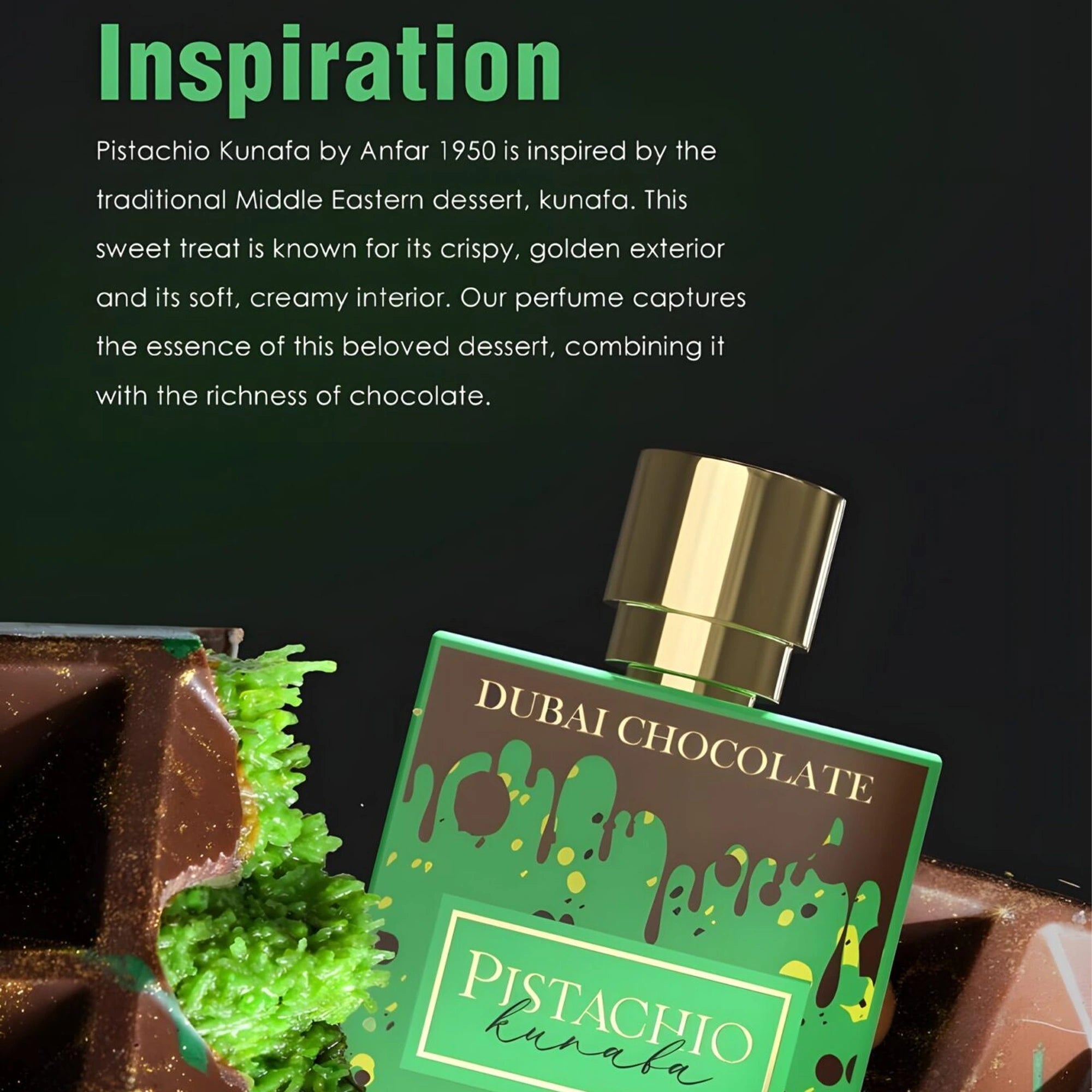 Anfar Pistachio Kunafa Unisex - 80ML