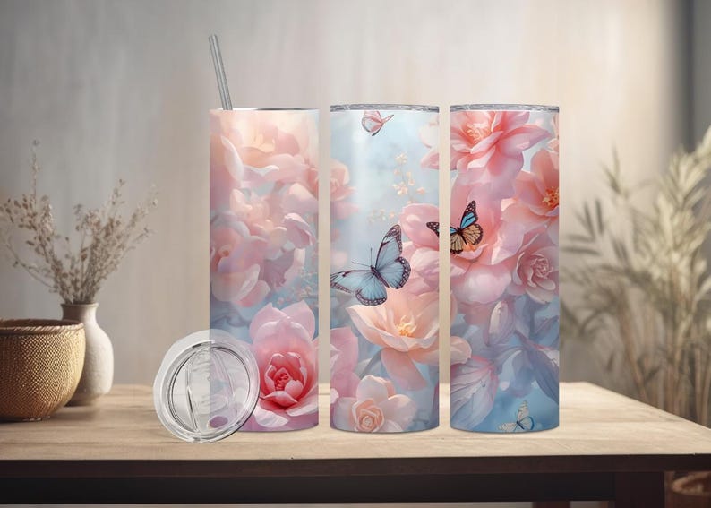 Pink Butterfly Garden