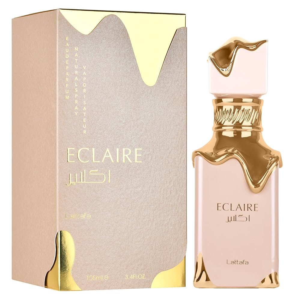 Lattafa Eclaire - Eau de Parfum Long-Lasting Fragrance for Women, 3.40 Ounce / 100 ml