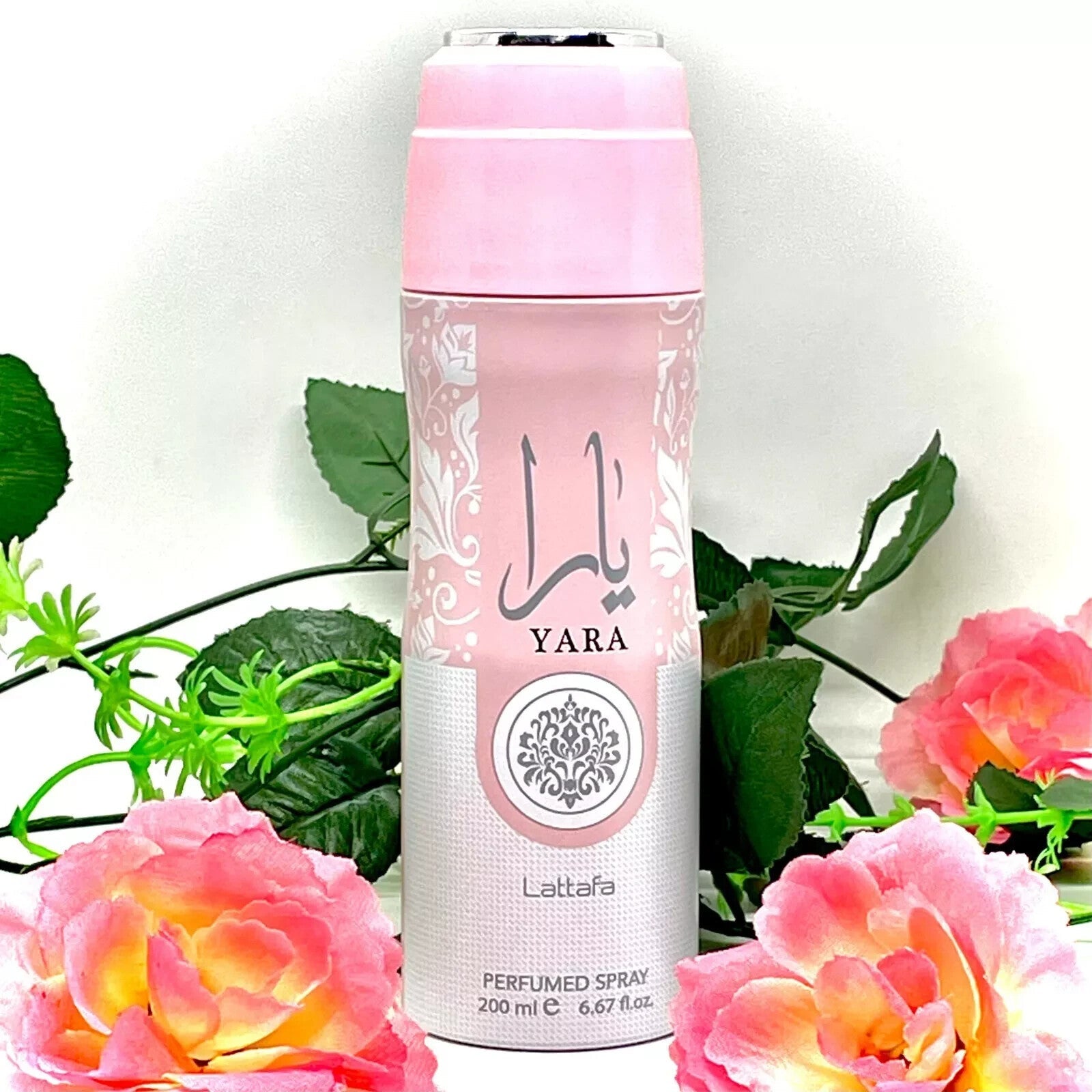 Pack of 3 Lattafa Yara Perfumed Deodorant Spray for Women, 6.67 Ounce