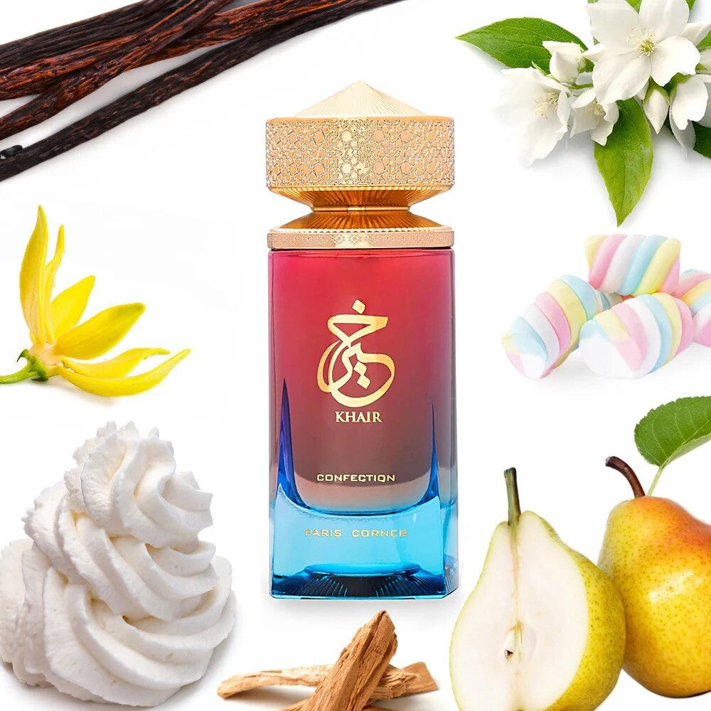 Paris Corner | Khair Confection EDP 3.4 Fl Oz | Sweet Candy Scent Perfume for Women