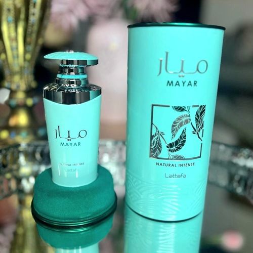 Lattafa Mayar Natural Intense Eau de Parfum Spray for Women, 3.4 Ounce