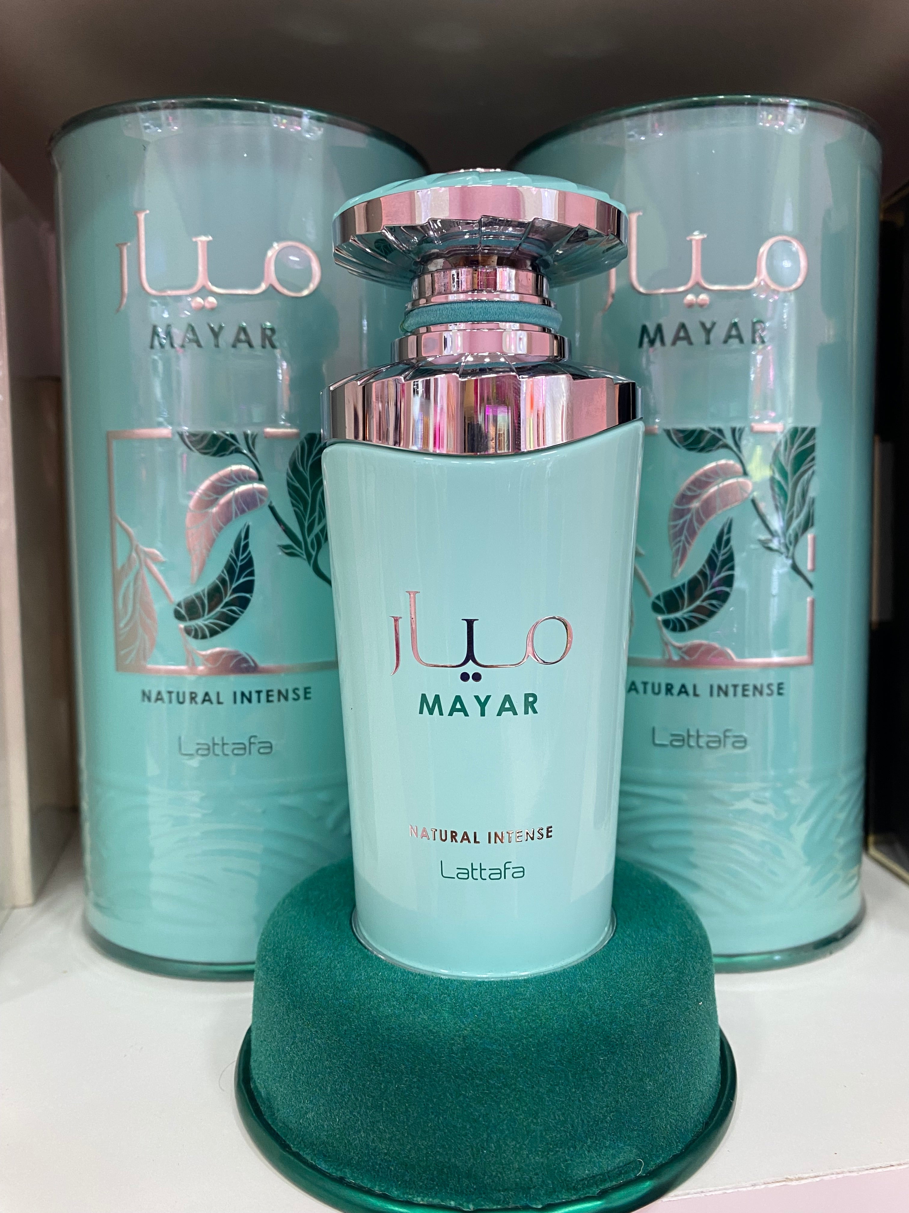 Lattafa Mayar Natural Intense Eau de Parfum Spray for Women, 3.4 Ounce