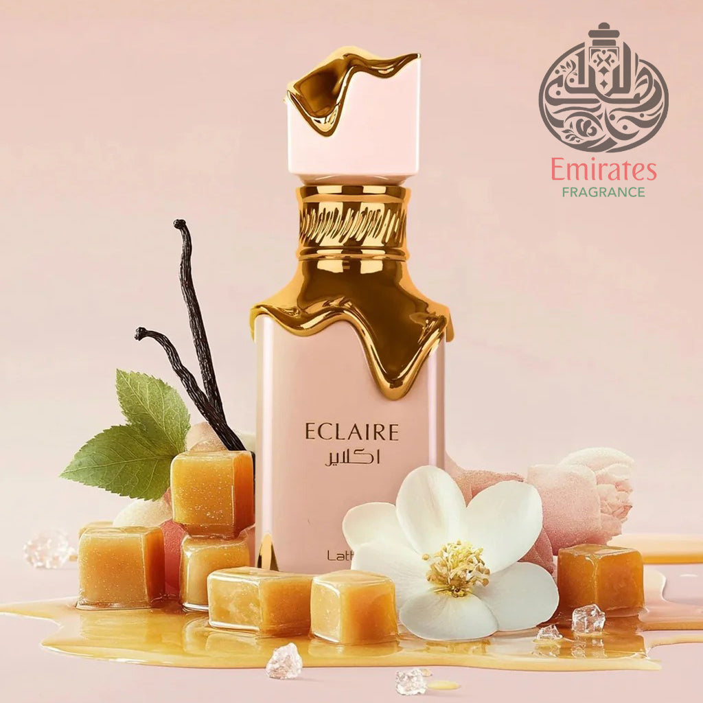 Lattafa Eclaire - Eau de Parfum Long-Lasting Fragrance for Women, 3.40 Ounce / 100 ml